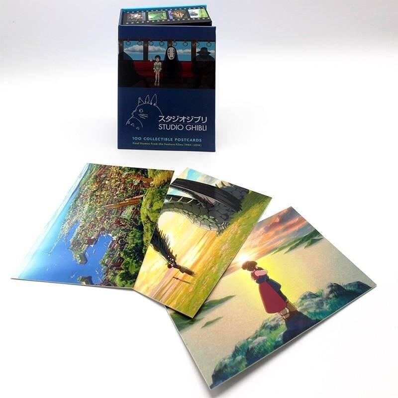 STUDIO GHIBLI - Coffret 100 cartes postales de collection