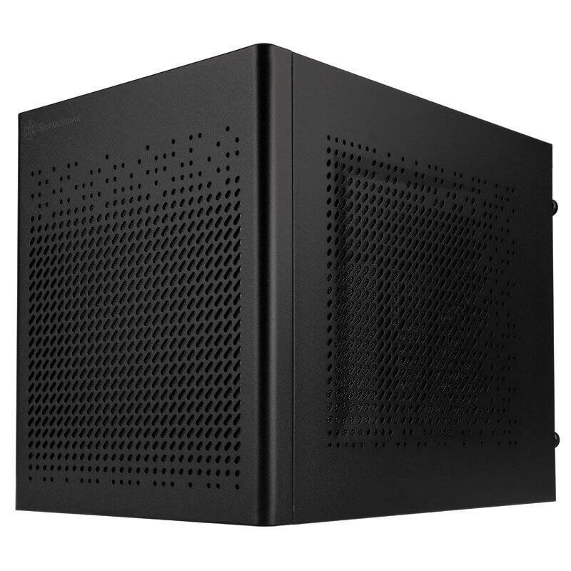 Silverstone SST-SG16B Mini-ITX Gehäuse - schwarz