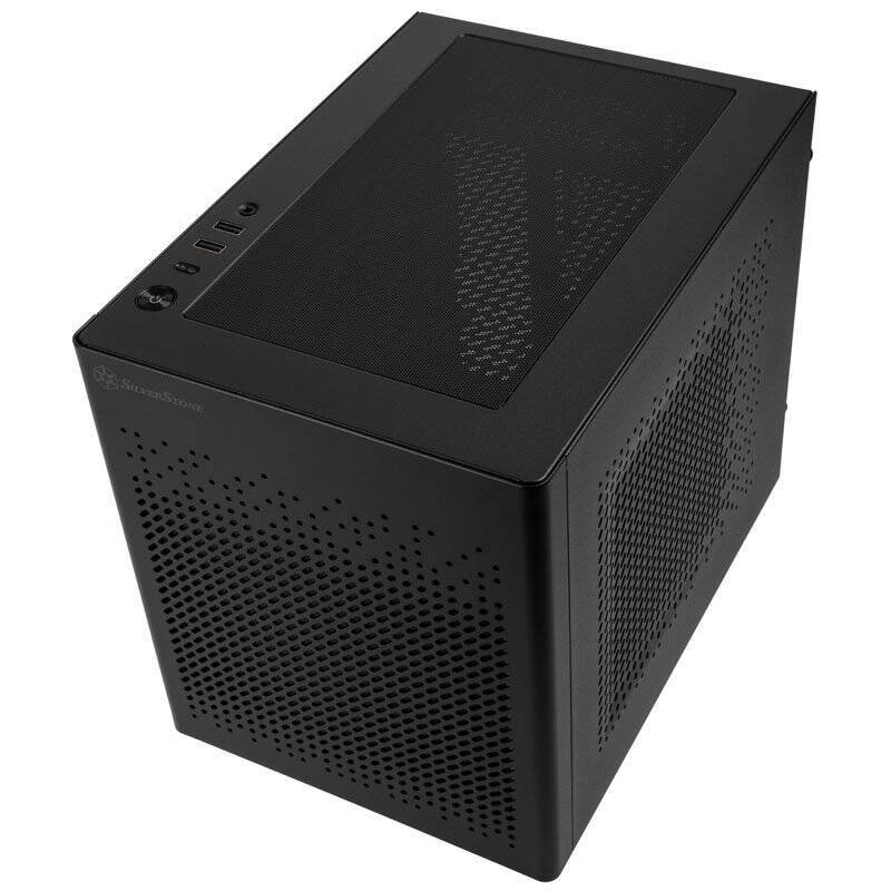 Silverstone SST-SG16B Mini-ITX Gehäuse - schwarz