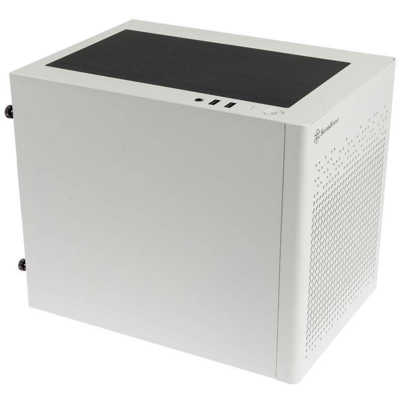 Silverstone SST-SG16W Mini-ITX Gehäuse - weiß