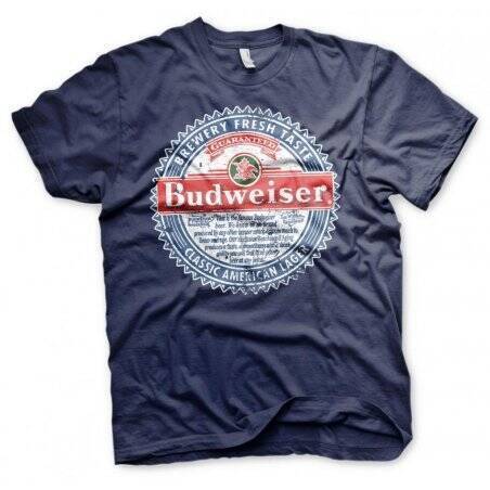 BEER - Budweiser American Lager - T-Shirt - (S)