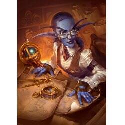 HEARTHSTONE - Magnetic Metal Poster 31x21 - Elise Starseeker