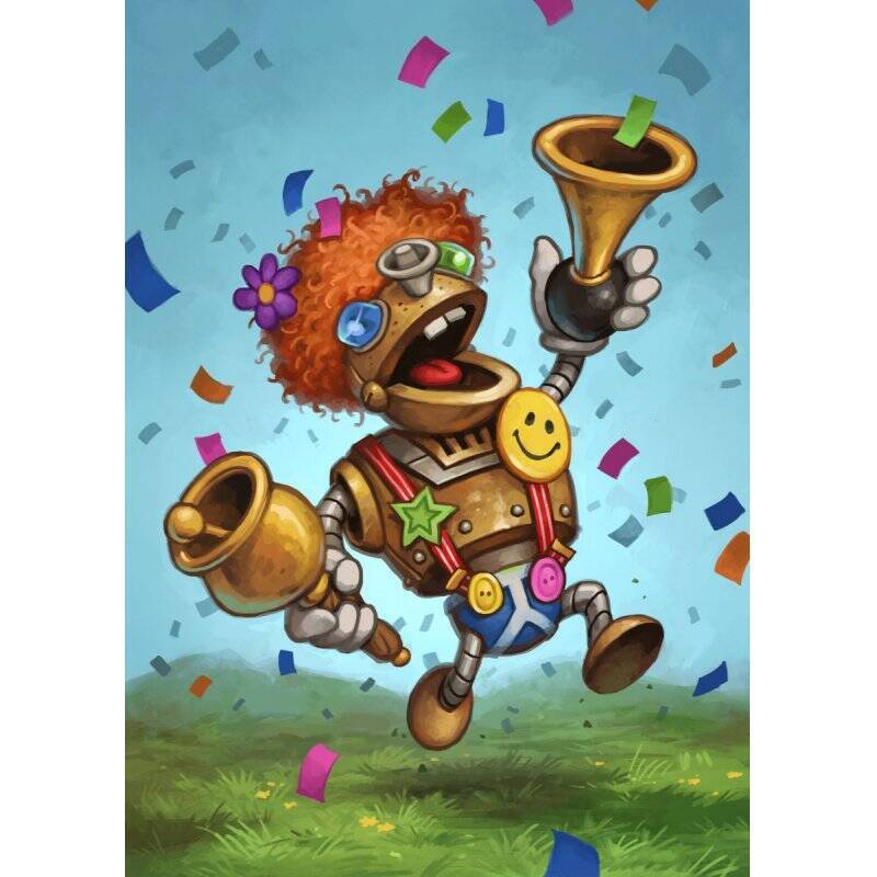 HEARTHSTONE - Magnetic Metal Poster 31x21 - Annoy-o-Tron