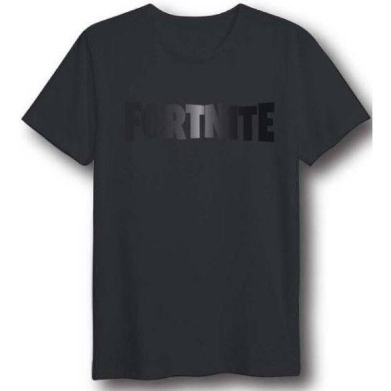 FORTNITE - T-Shirt Foil Logo Black (XXL)