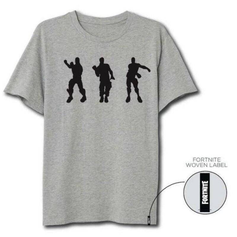 FORTNITE - T-Shirt Fresh Dance Grey (XXL)