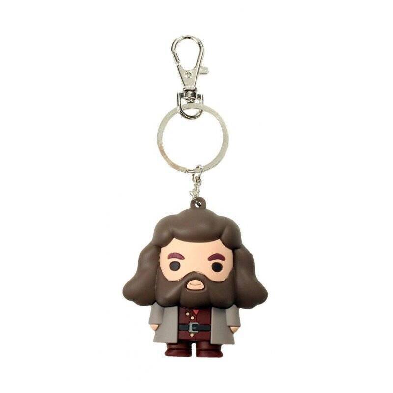 HARRY POTTER - Rubber Figure Keychain - Rubeus Hagrid