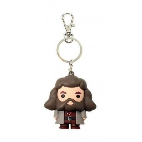 HARRY POTTER - Rubber Figure Keychain - Rubeus Hagrid