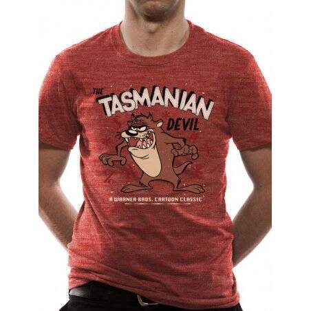LOONEY TUNES - T-Shirt IN A TUBE- Tazmania Devil (S)