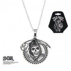 SONS OF ANARCHY - Grim Reaper Geard with Gunsickle Pendants with Chain