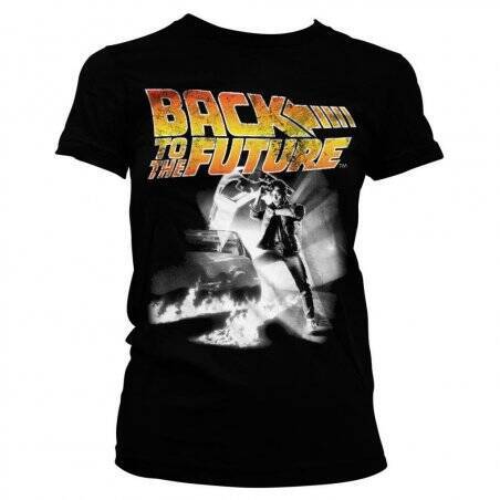 BACK TO THE FUTURE - T-Shirt Poster GIRL (M)