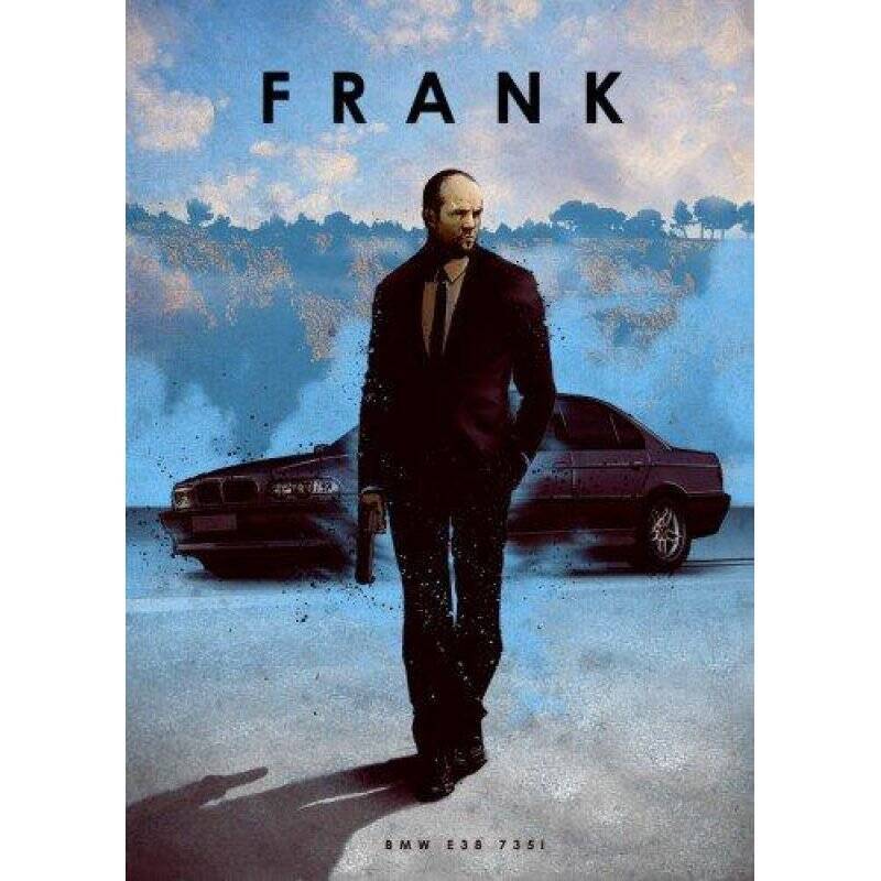 CAR LEGEND - Magnetic Metal Poster 45X32 - Frank