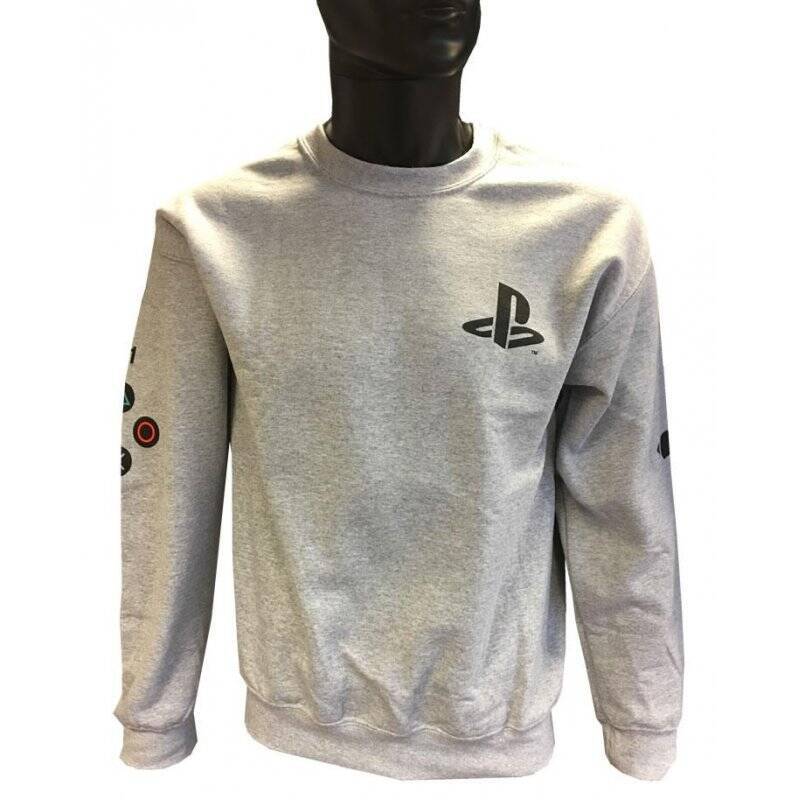 PLAYSTATION - SWEAT PS Controller Icons Sleeve Print (XXL)