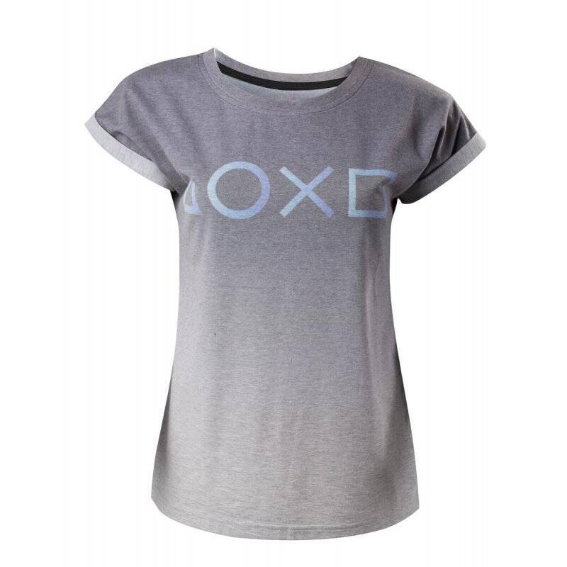 PLAYSTATION - T-Shirt PREMIUM Controller Button Degraded Girl (L)