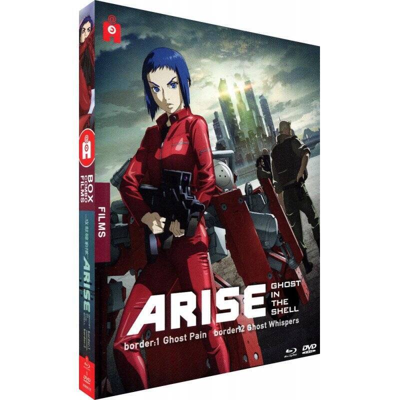 GHOST IN THE SHELL : Arise - Film 1 et 2 - Coffret Blu-Ray/DVD