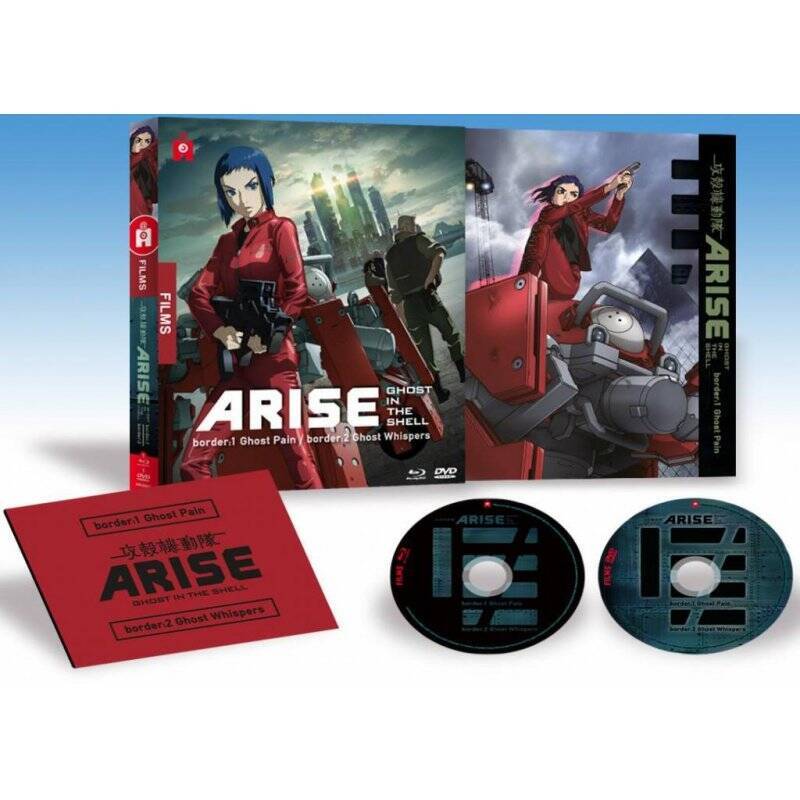 GHOST IN THE SHELL : Arise - Film 1 et 2 - Coffret Blu-Ray/DVD