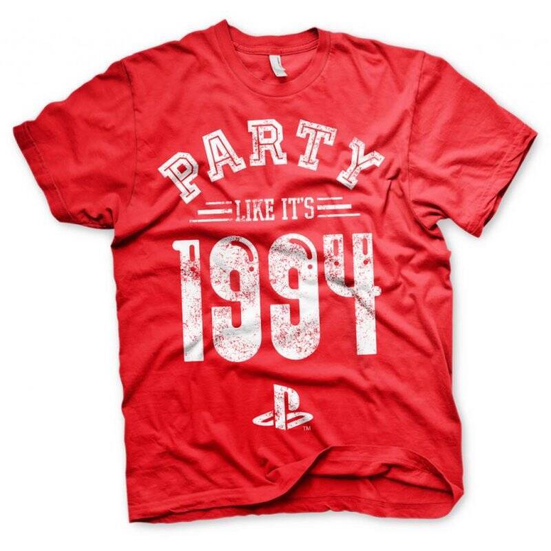 PLAYSTATION - T-Shirt Party Like It's 1994 (S)