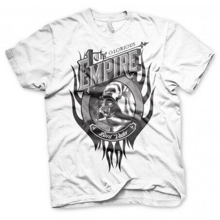 STAR WARS - T-Shirt The Glorious Empire Lord Vader - White (XL)