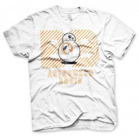 STAR WARS 7 - T-Shirt Astromech Droid White (M)
