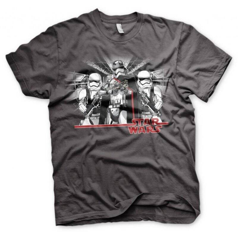 STAR WARS 7 - T-Shirt Captain Phasma - Dark Grey (XL)