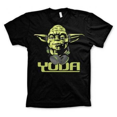 STAR WARS - T-Shirt Cool Yoda - Black (S)