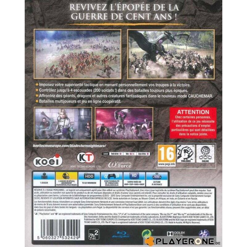 Tecmo Koei Bladestorm Nightmare