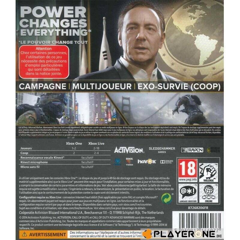 Activision FR-XBOX One-012517 Standard German, English, Spanish, French, Italian, Russian