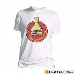 BREAKING BAD - T-Shirt White and Pinkman White (XXL)