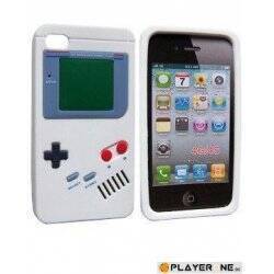 BUMPER - Housse GAME BOY IPhone 4 - Gris