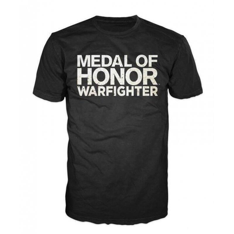 MEDAL OF HONOR WARFIGHTER  - T-Shirt Black - LOGO (S)