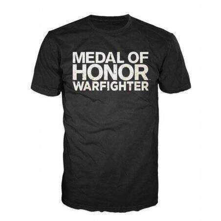 MEDAL OF HONOR WARFIGHTER  - T-Shirt Black - LOGO (S)