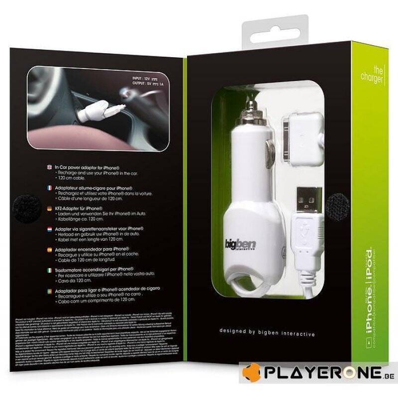 IPhone - The Charger Roadtrip White (Big Ben) Ipod / Iphone