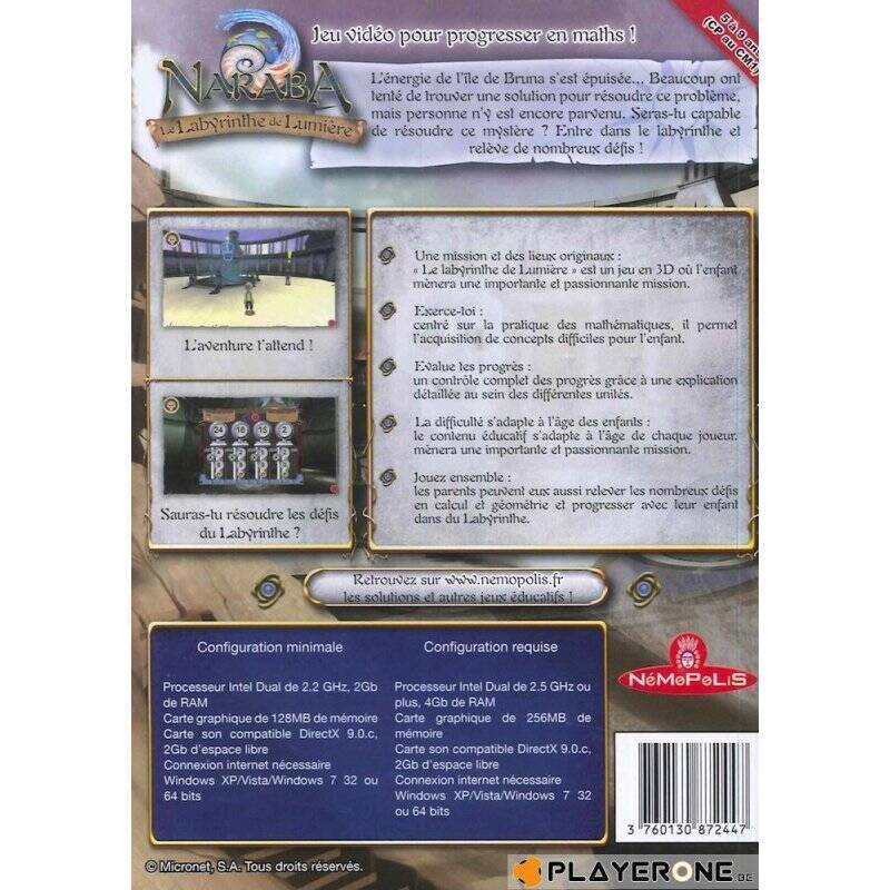 Naraba World : Le Labyrinthe de Lumière