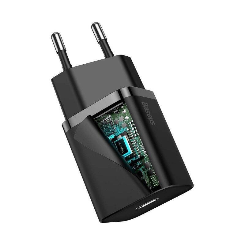 Baseus CCSUP-B01 mobile device charger Mobile phone Black AC Outdoor