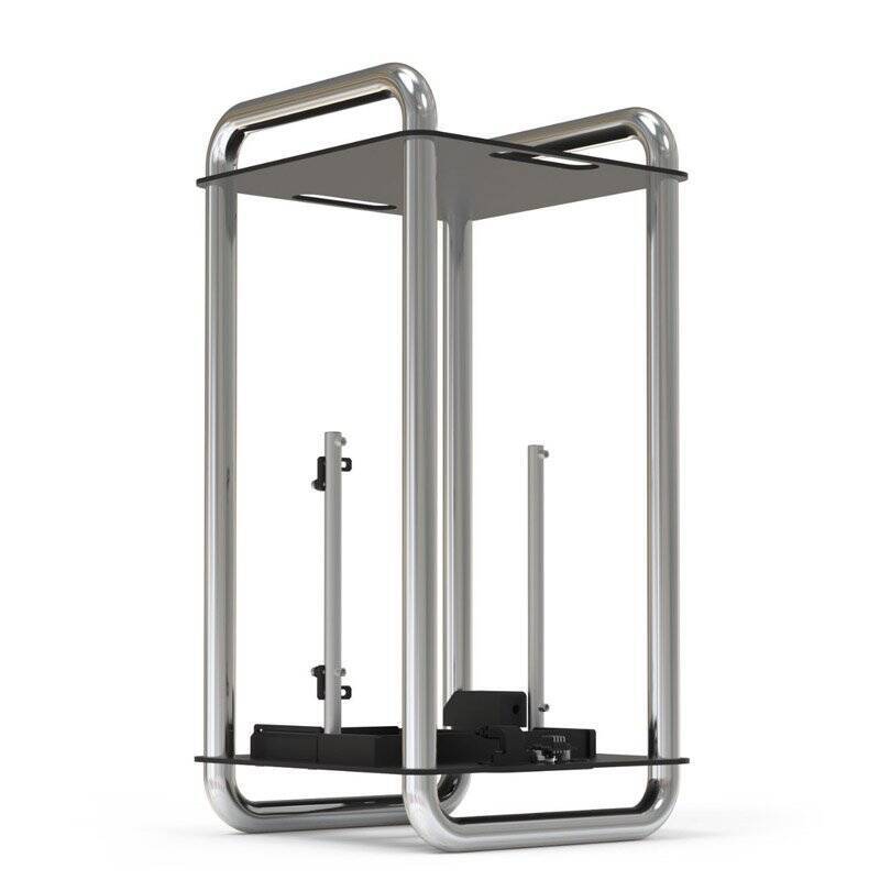 Streacom DA6 Mini-ITX Gehäuse - chrom