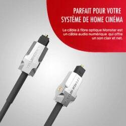 CABLE FIBRE OPTIQUE M1000 1.5M