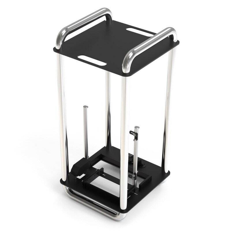 Streacom DA6 XL Mini-ITX Gehäuse - chrom