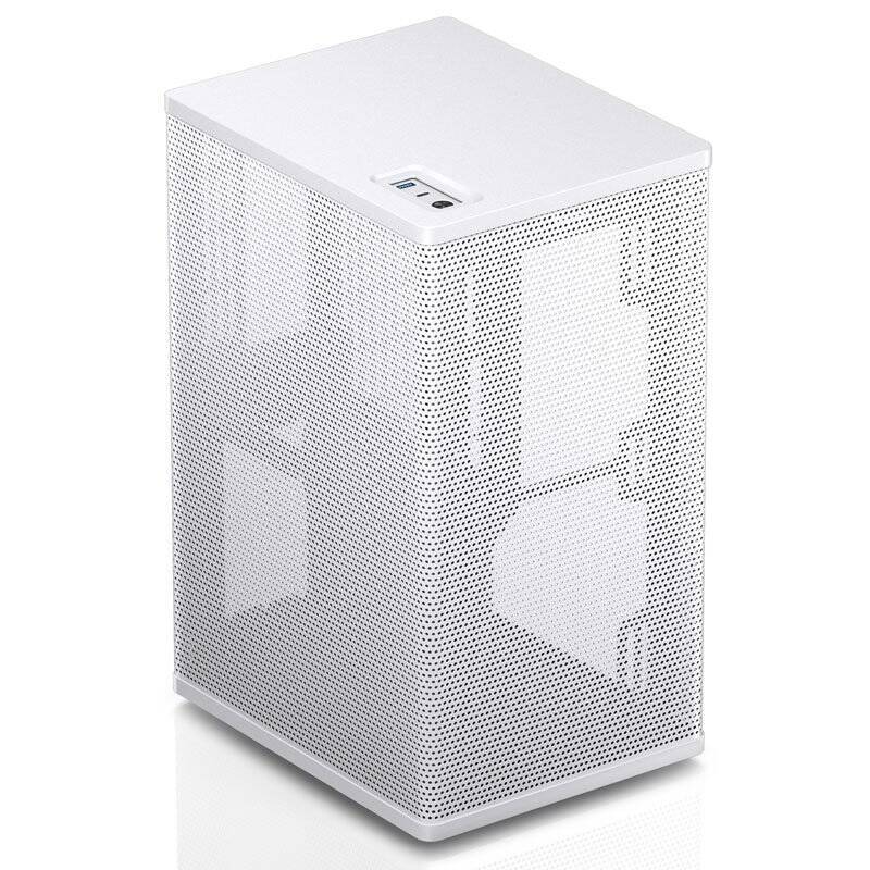 Jonsbo VR3 Mini-ITX Gehäuse, PCI-E 4.0 - weiß