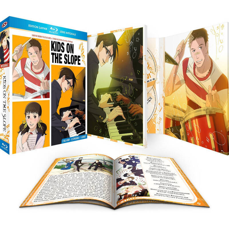 KIDS ON THE SLOPE - Intégrale - Edition Saphir Dlu-Ray + Livret