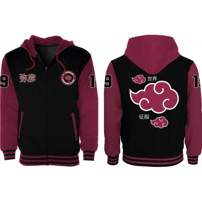 NARUTO SHIPPUDEN - Akatsuki - Blouson Teddy (S)