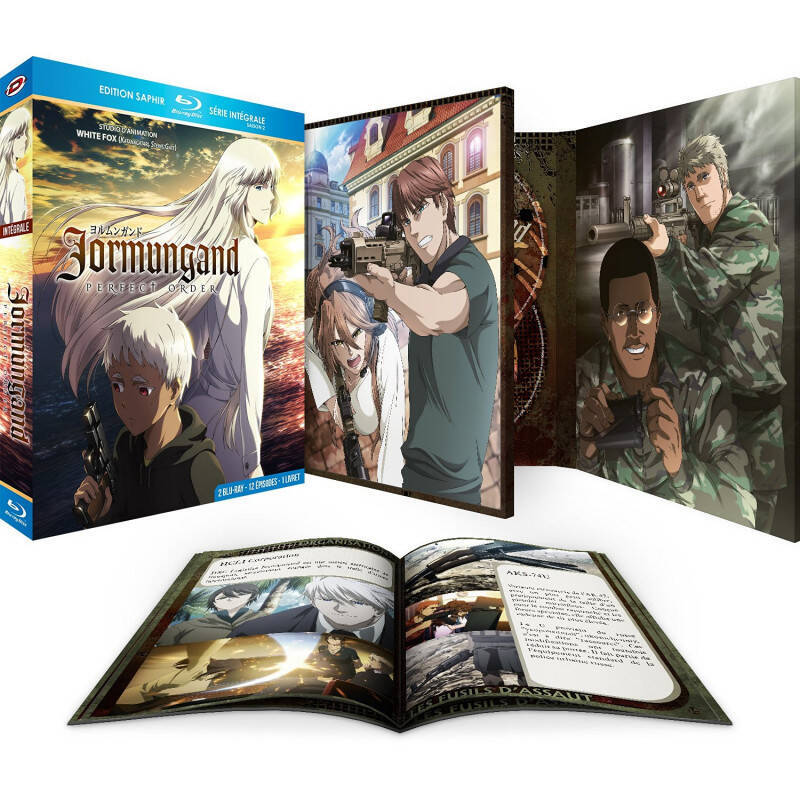 JORMUNGAND - Intégrale Saison 2 - Coffret Blu-Ray + Livret - Ed Saphir