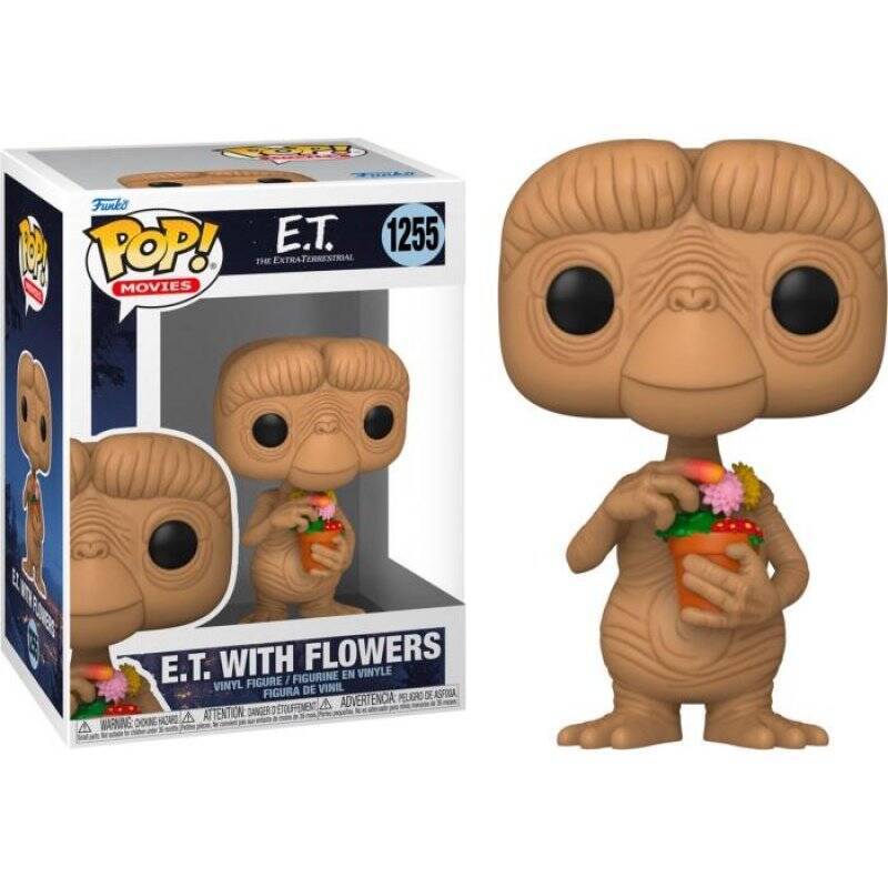 ET 40Th Anniversary - POP N° 1255 - ET w/Flowers