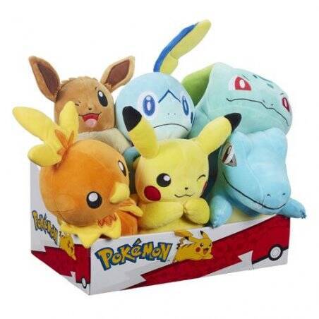 POKEMON - Peluche 20 cm Wave 11 - Display 6 Pcs