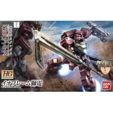 GUNDAM - IBO HG 1/144 IO Frame Shiden - Model Kit - 13cm