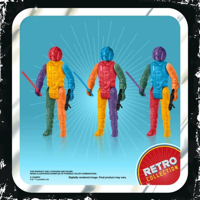 STAR WARS - Luke Skywalker "Snowspeeder" - Figurine Retro Coll. 10cm