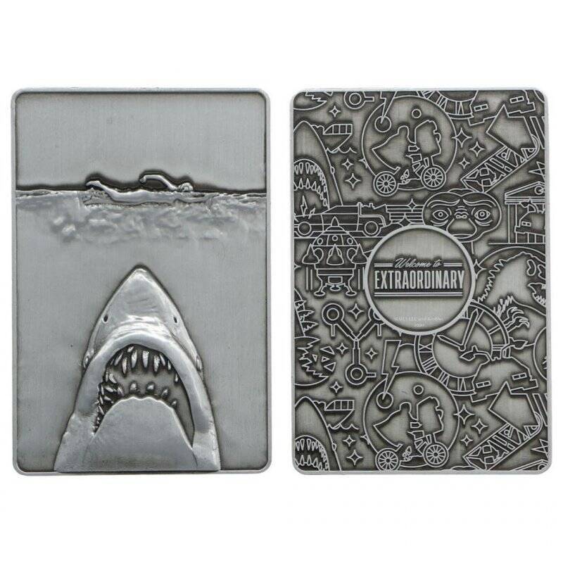 AMBLIN - 4 Films Iconiques - 4 Lingots en Métal Edition Limitée