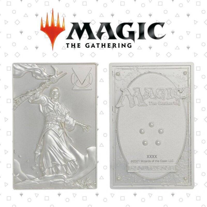 MAGIC THE GATHERING - Teferi - Carte Plaquée Argent Collector