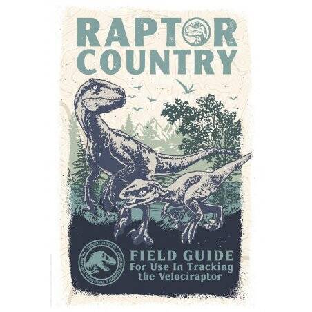 JURASSIC WORLD - Raptor Country - Art Print - Edition Limitée 'A3'