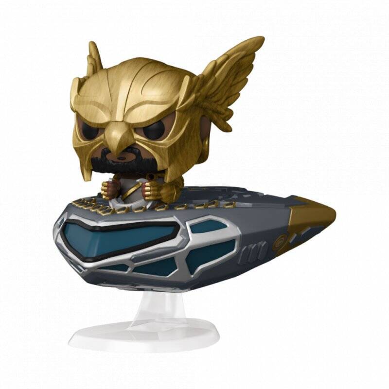 MARVEL - POP Ride Super DLX N° 286 - Black Adam - Hawkman in Cruiser