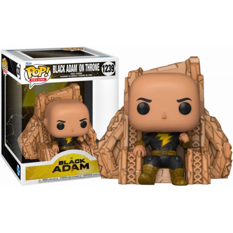 MARVEL - POP JUMBO 10'' N° 1239 - Black Adam on Throne