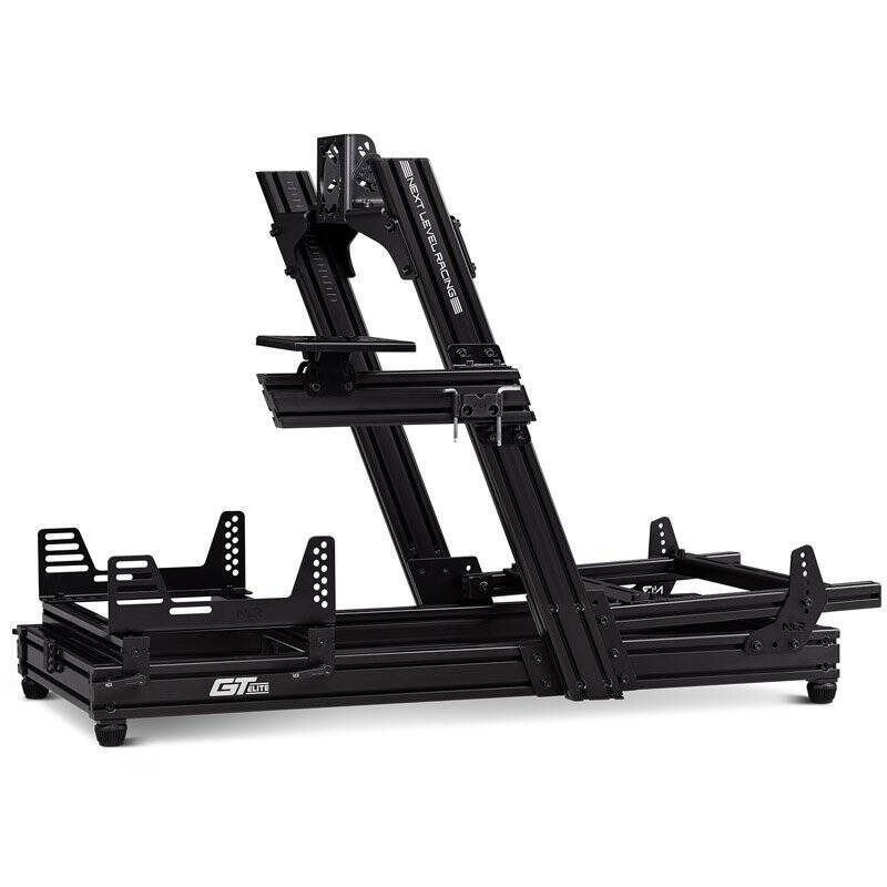 Next Level Racing GTElite Aluminium Simulator Cockpit - Front und Seitenhalterung Edition